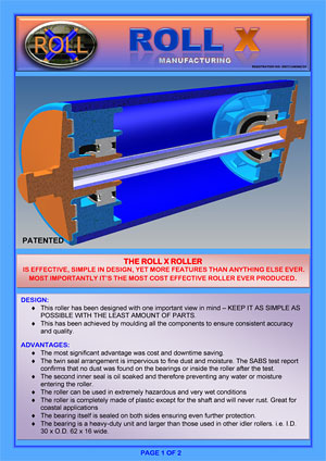 Idler Roller Brochure page1