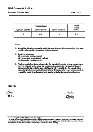 SABS Toxicity Test page2